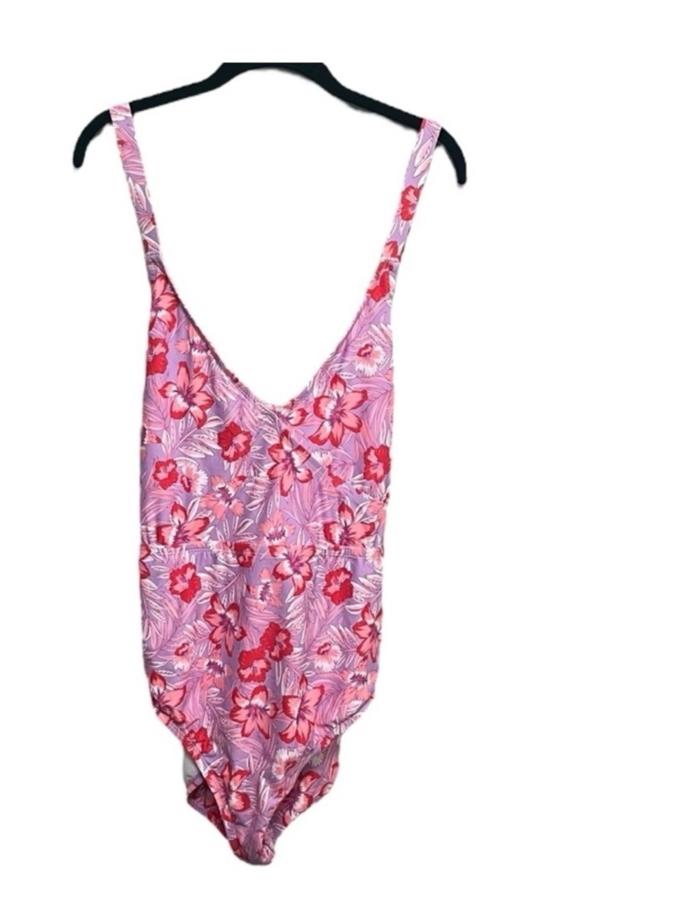 Draper James Floral Pink One-Piece Swimsuit, Size 2x, Has Liner/NWOT - Picture 2 of 5